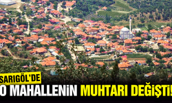 Sarıgöl'de Dindarlı Mahallesi Muhtarı Değişti