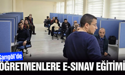 Sarıgöl’de öğretmenlere "e-Sınav" eğitimi başladı