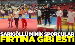 Sarıgöllü minik sporcudan büyük başarı