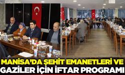 Ahmetli'de şehit yakınları ve gaziler onuruna iftar