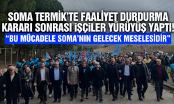 Soma Termik Santrali’nde faaliyetler durdu: İşçiler tepkili!