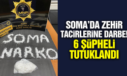 Soma'da uyuşturucu operasyonu: 6 tutuklama