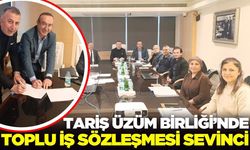 TARİŞ Üzüm Birliği’nde işçiye destek: İmzalar atıldı