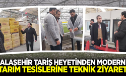 TARİŞ heyetinden modern tarım tesislerine teknik inceleme