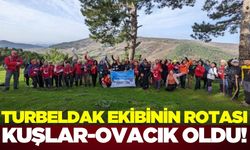 TURBELDAK yürüyüşünü Kuşlar-Ovacık parkurunda tamamladı