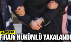 Turgutlu'da hapis cezası bulunan firari kıskıvrak yakalandı
