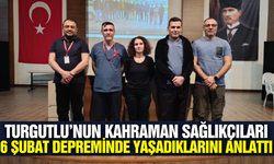 Turgutlu Devlet Hastanesi’nde 6 Şubat anma programı düzenlendi