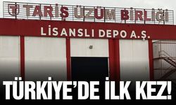 Türkiye’nin lk lisanslı çekirdeksiz kuru üzüm deposu açılışa hazırlanıyor