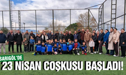 Sarıgöl’de 23 Nisan coşkusu spor turnuvalarıyla başladı