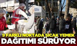 Manisa'da 9 farklı noktada sıcak yemek dağıtımı sürüyor!