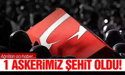 Ağrı'da askeri araç kaza yaptı: 1 uzman çavuş şehit oldu