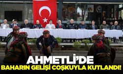 Ahmetli’de Nevruz coşkusu: Baharın gelişi heyecanla kutlandı