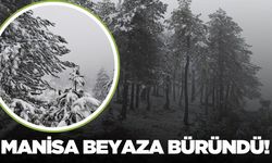 Akçakertik mevkii beyaza büründü!