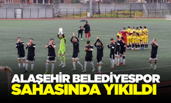 Alaşehir Belediyespor evinde mağlup oldu