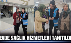 Alaşehir Devlet Hastanesi’nden "Evde Sağlık" seferberliği
