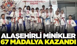 Alaşehirli karatecilerden Manisa’da madalya yağmuru