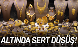 Altın fiyatlarında sert düşüş!