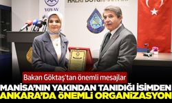 Bakan Göktaş, eski Manisa Milletvekili Tanrıverdi’nin Başkanı olduğu YOYAV’ın iftarına katıldı