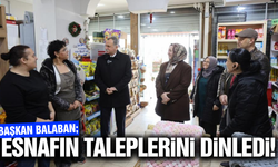 Başkan Balaban; "İhtiyaçları Yerinde Tespit Ediyoruz"