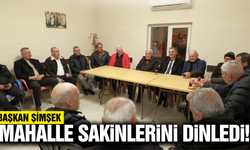 Başkan Hakan Şimşek Çerkezmahmudiye’de vatandaşla buluştu