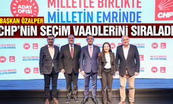 Başkan Özalper: "CHP Her Kesime Dokunacak'
