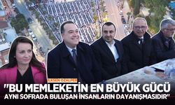 Turgutlu'da protokol ve vatandaşlar tek sofrada birleşti!