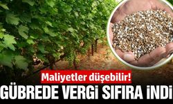 Bu sefer güzel haber! Gübrede vergi sıfırlandı