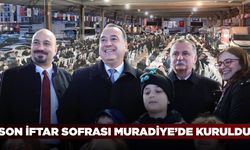 Başkan Dutlulu, Ramazan’ın son iftarını Muradiye'de yaptı