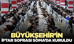 Soma'da gönül sofrası kuruldu!