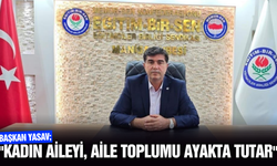 Başkan Yasav’dan 8 Mart Mesajı: "Güçlü Toplumun Şartı, Güçlü Kadındır"