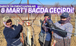 Emekçi kadınlar 8 Mart’ı üzüm bağında kutladı