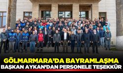 Başkan Cem Aykan’dan belediye personeline teşekkür