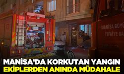 Turgutlu’da Merdiven Altında Yangın: Ekipler Anında Müdahale Etti