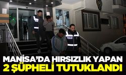 Manisa'da inşatta hırsızlık yapan şüpheliler tutuklandı!