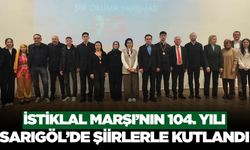 Sarıgöl'de öğrencilerden duygu dolu şiirler