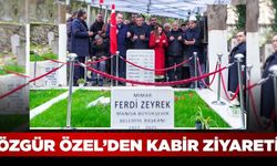 Özel, memleketinde kabir ziyaretlerinde bulundu