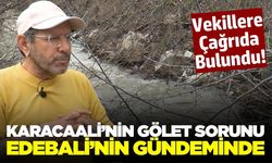 Karacaali'nin gölet sorunu Manisa gündeminde