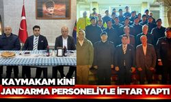 Kaymakam Kini Jandarma Personeliyle iftarda buluştu