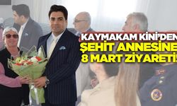 Kaymakam Kini'den şehit annesine ziyaret!