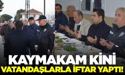 Ahmetli'de gönül sofrası: Kaymakam Kini vatandaşlarla buluştu