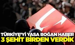 Kaza kırıma uğrayan helikopterde 3 şehit