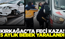 Kırkağaç'ta Korkutan Kaza: 1 Yaralı