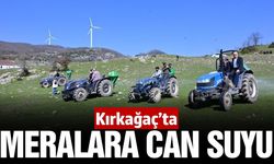Kırkağaç’ta üreticiye destek: Mera alanları gübre ile buluştu