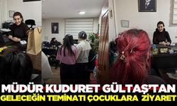 Kuduret Gültaş’tan ihtisaslaştırılmış çocuk evleri sitesi’ne ziyaret