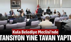Kula Belediye Meclisi’nde gerilim: İki kritik madde reddedildi