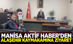 Manisa Aktif Haber'den Kaymakam Güngör'e Ziyaret