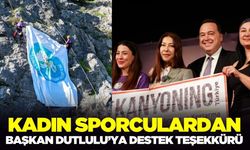 Türkiye’nin dört bir yanından gelen sporcular, Gelin Uçtu Kanyonu’nda buluştu