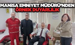 Manisa Emniyet Müdürü Aktaş’tan örnek davranış!
