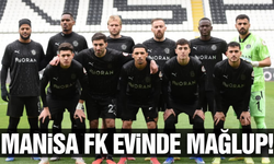 Manisa FK evinde kaybetti!