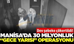 Manisa'da 30 milyonluk vurgun! Farklı şehirden gelmişler: Akılalmaz hırsızlık kamerada
